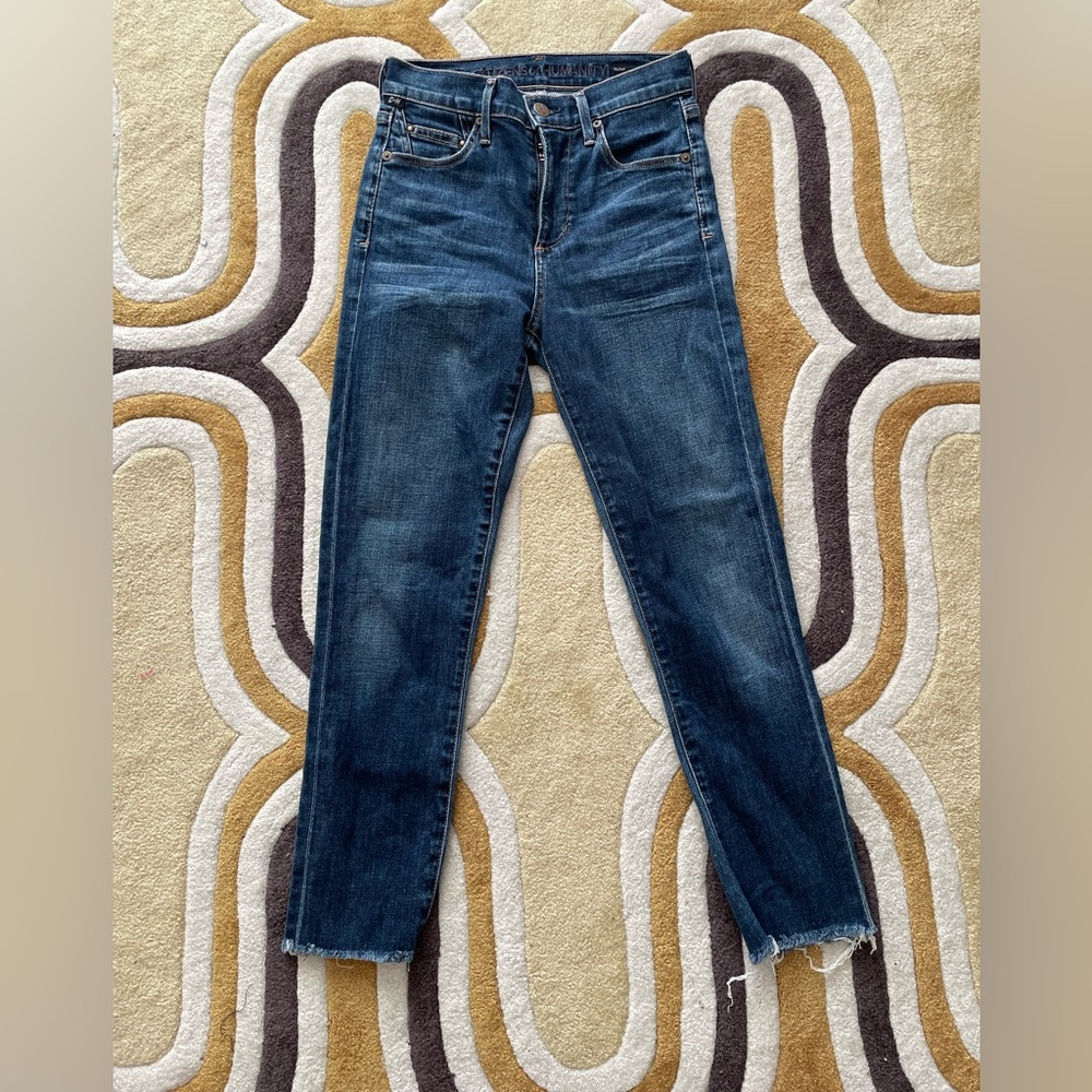 Citizens of Humanity Rocket ankle skinny jeans